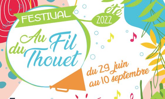Jeudi 30 juin à 19h devant le cinéma le Kiosque,  première date de la seconde édition du festival Au Fil du Thouet !