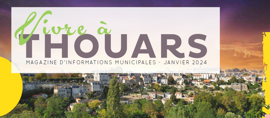 Le magazine d’informations municipales « Vivre à Thouars » est disponible !