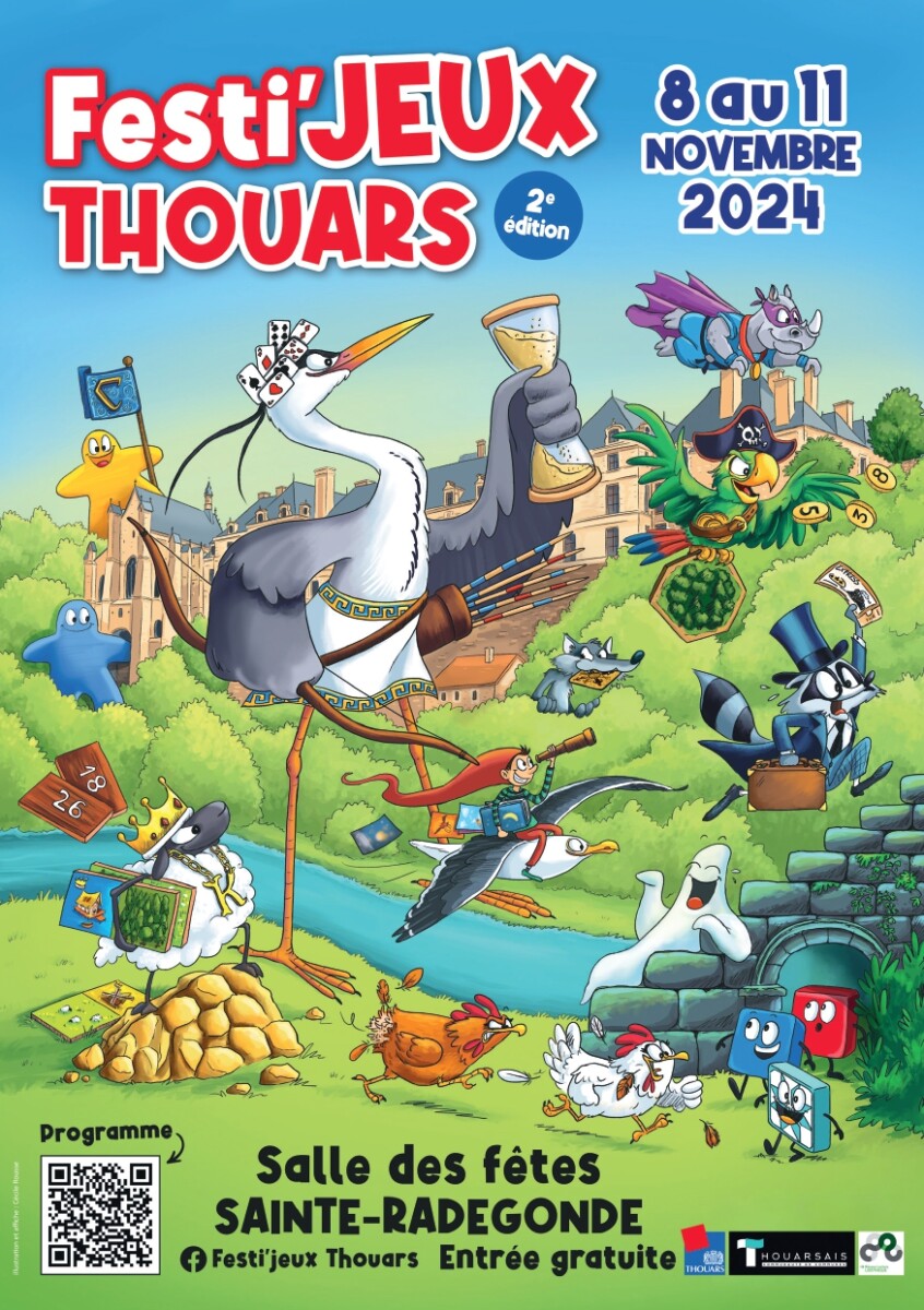 Festi’Jeux Thouars 2024 – Programme en détail !