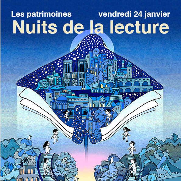 NUITS DE LA LECTURE 2025 : VOYAGEZ AU CŒUR DES PATRIMOINES À THOUARS