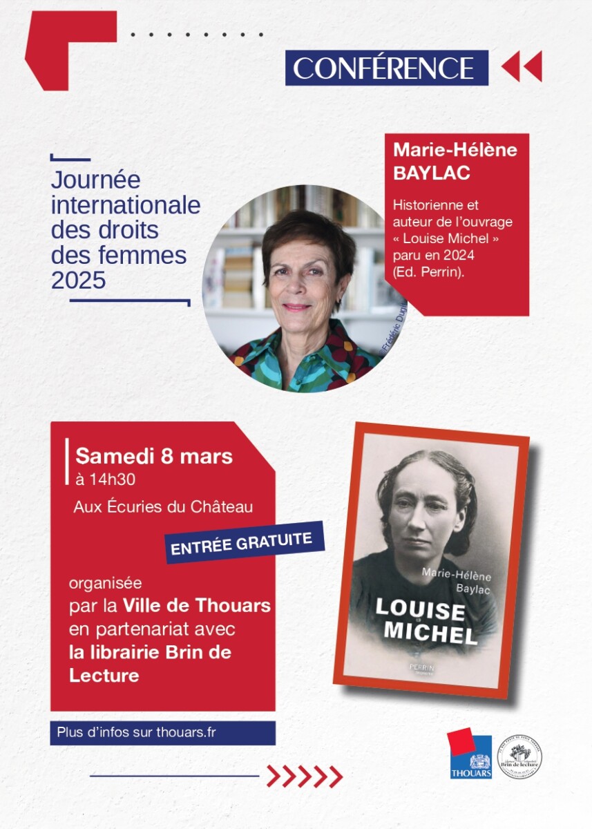 Conférence sur Louise Michel : l’histoire d’une figure engagée !