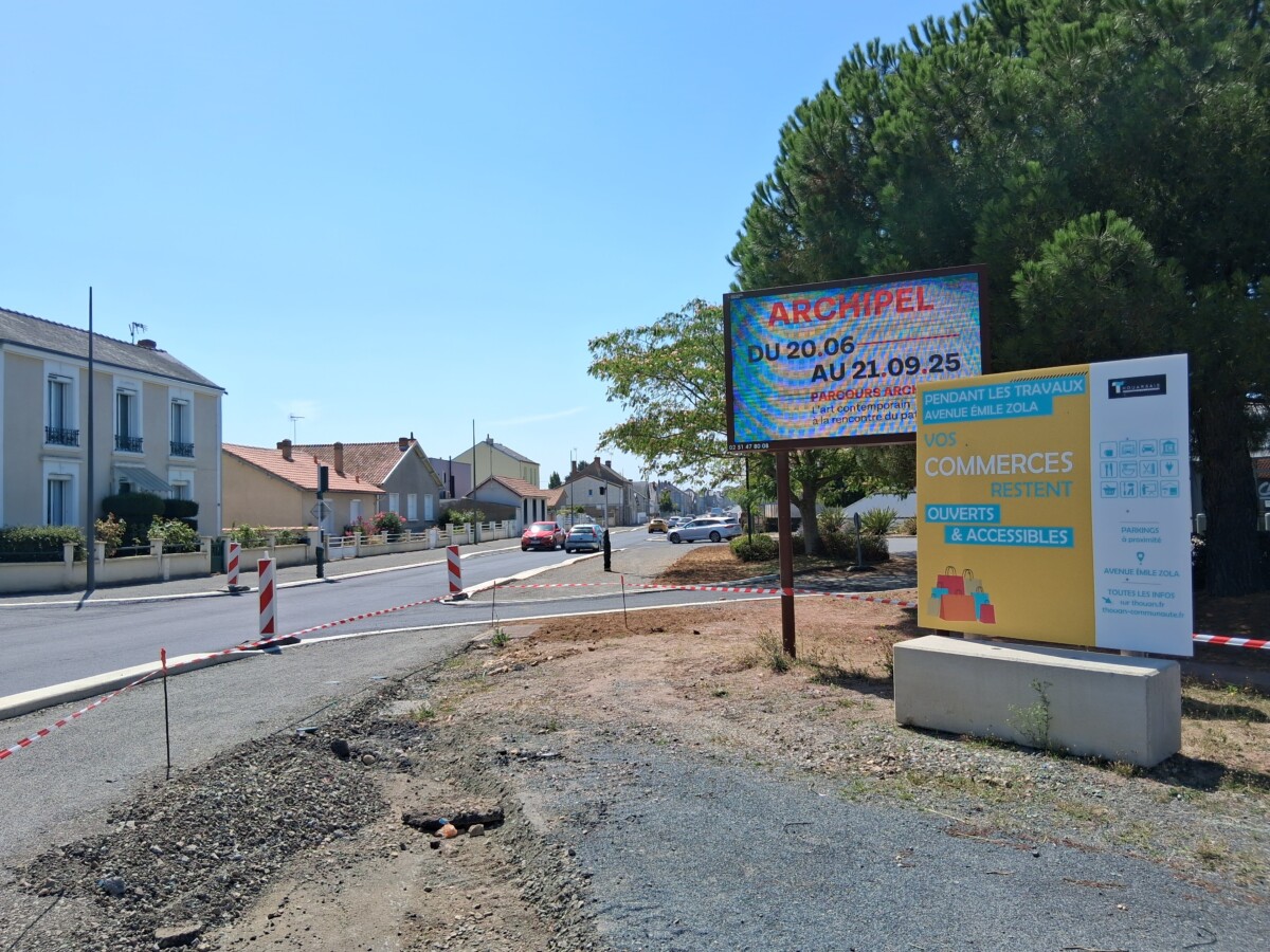 Réouverture de la rue Emile Zola