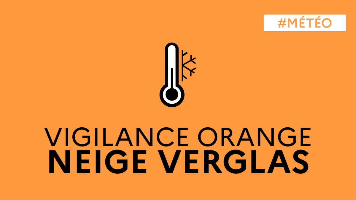 Vigilance orange neige et verglas