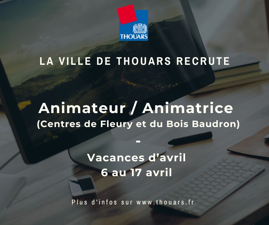 Recrutement animateurs / animatrices – Vacances d’avril