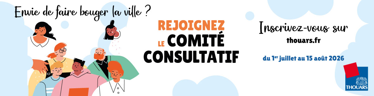 Rejoignez le comité consultatif de Thouars !