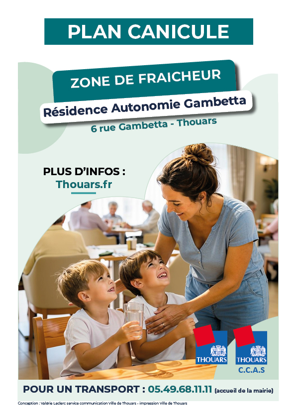 canicule : accueil à la résidence Gambetta