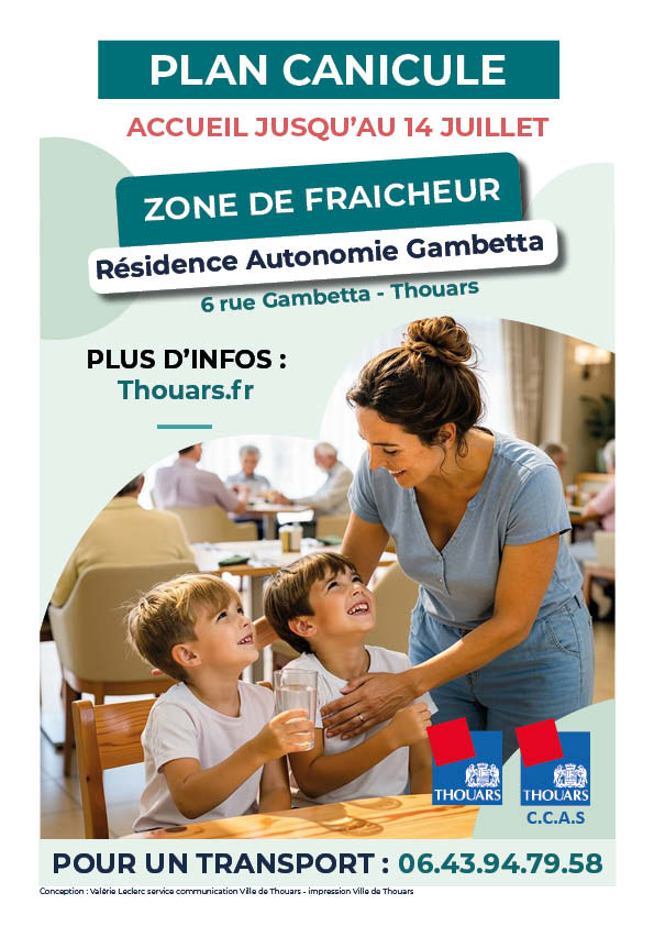 canicule : accueil à la résidence Gambetta