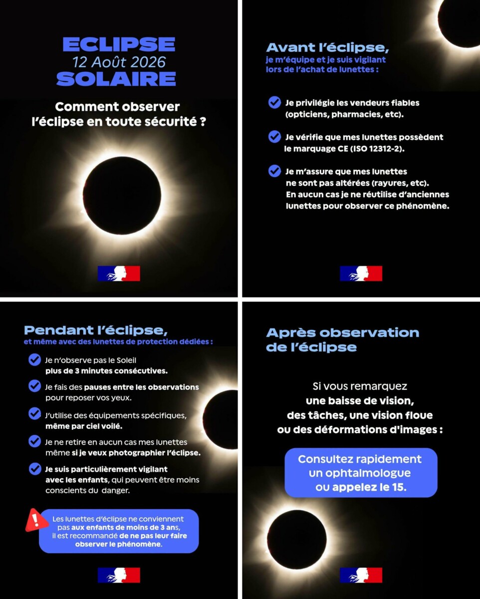 ÉCLIPSE SOLAIRE | MERCREDI 12 AOÛT 2026
